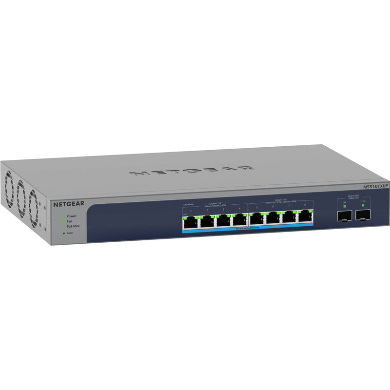 Netgear Ultra60 MS510TXUP 8-Port Multi-Gigabit PoE++ Compliant Managed Switch with SFP+