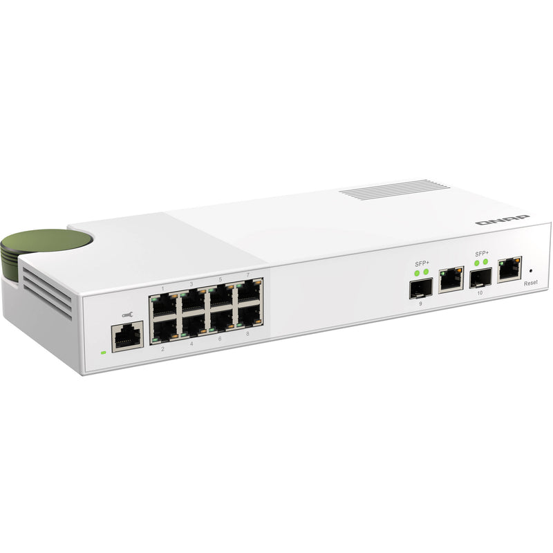 QNAP QSW-M2108-2C 10-Port 10GbE and 2.5GbE Managed Switch