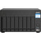 QNAP 8-Bay Desktop Nas/ AL324 64-Bit Quad-Core/  1 X Pcie 2.0 X2 Slot/ Hardware Encryption