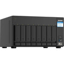 QNAP 8-Bay Desktop Nas/ AL324 64-Bit Quad-Core/  1 X Pcie 2.0 X2 Slot/ Hardware Encryption