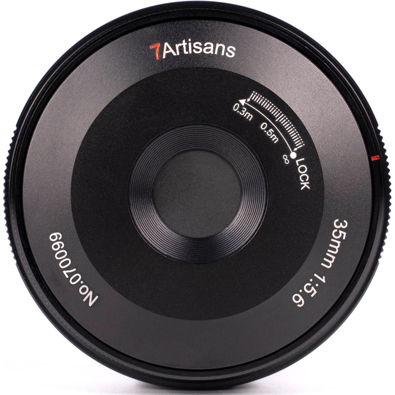 7artisans Photoelectric 35mm f/5.6 Pancake Lens for Sony E (Black)