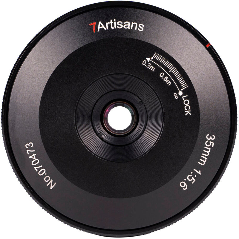 7artisans Photoelectric 35mm f/5.6 Pancake Lens for Leica L (Black)