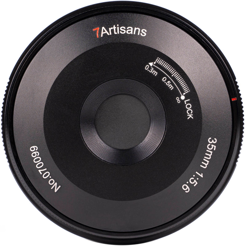 7artisans Photoelectric 35mm f/5.6 Pancake Lens for Leica L (Black)
