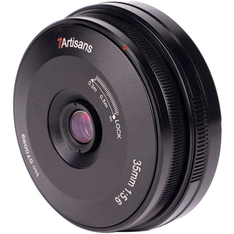 7artisans Photoelectric 35mm f/5.6 Pancake Lens for Leica L (Black)