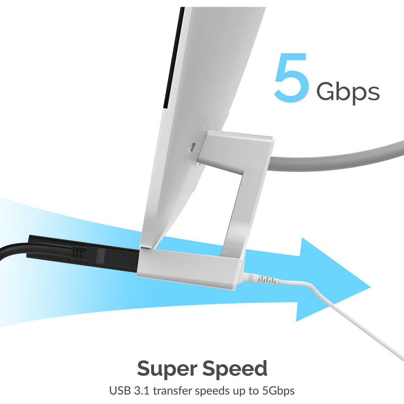 Sabrent 4-Port USB 3.1 Gen 1 Hub with HDMI Port for iMac