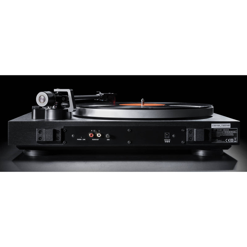 Dual Electronics CS 518 Manual Three-Speed Turntable