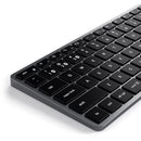 Satechi Slim X1 Bluetooth Backlit Keyboard (Space Gray)