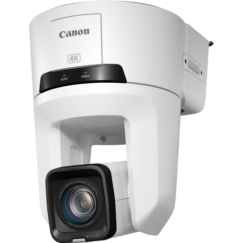Canon CR-N500 Professional 4K NDI PTZ Camera with 15x Zoom (Titanium White)
