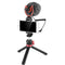 YELANGU MIC10 Compact Camera-Mount Shotgun Microphone for Smartphones and Cameras