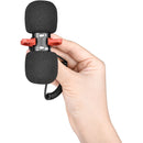 YELANGU MIC11 Dual-Capsule Compact Camera-Mount Shotgun Microphone for Smartphones and Cameras