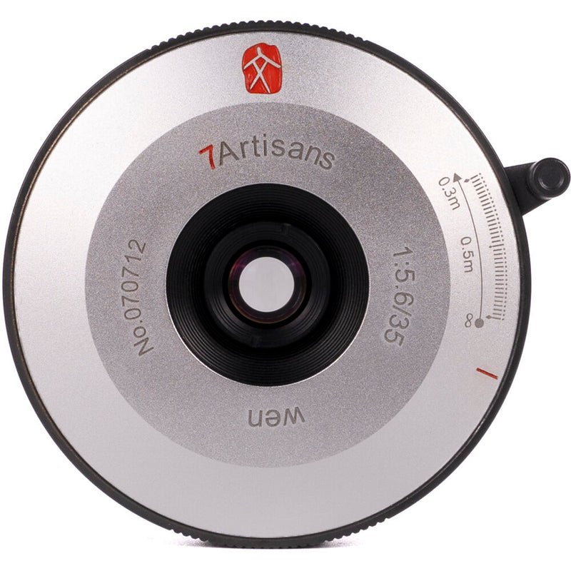 7artisans Photoelectric 35mm f/5.6 Lens for Leica M (Black/Silver)
