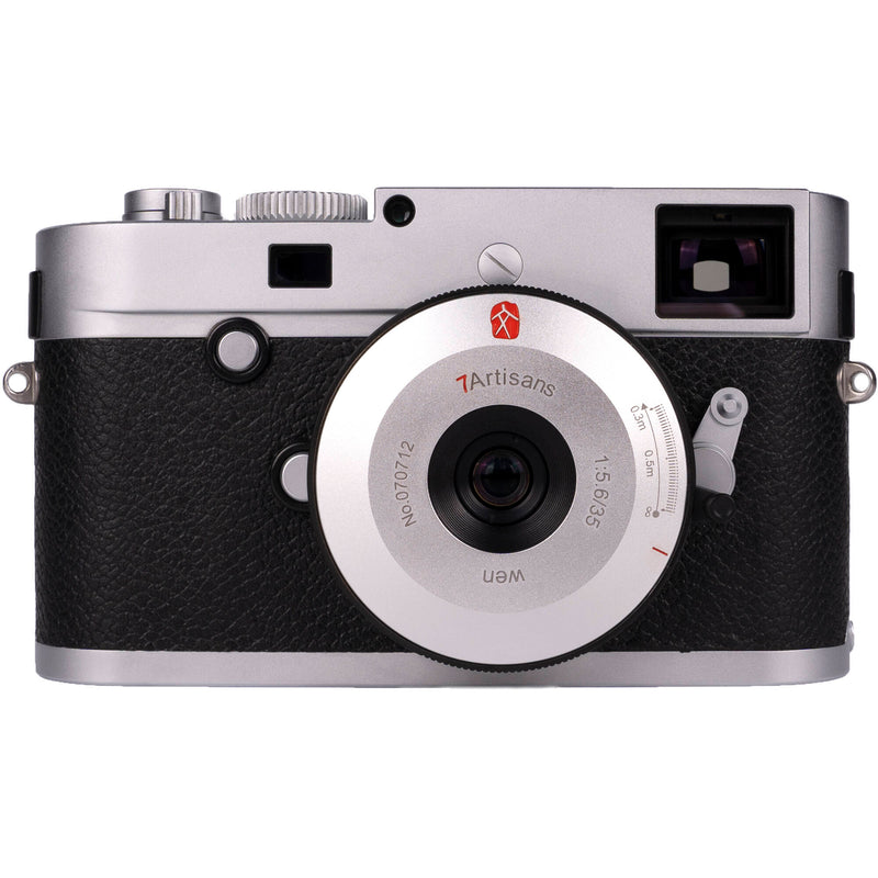 7artisans Photoelectric 35mm f/5.6 Lens for Leica M (Black/Silver)