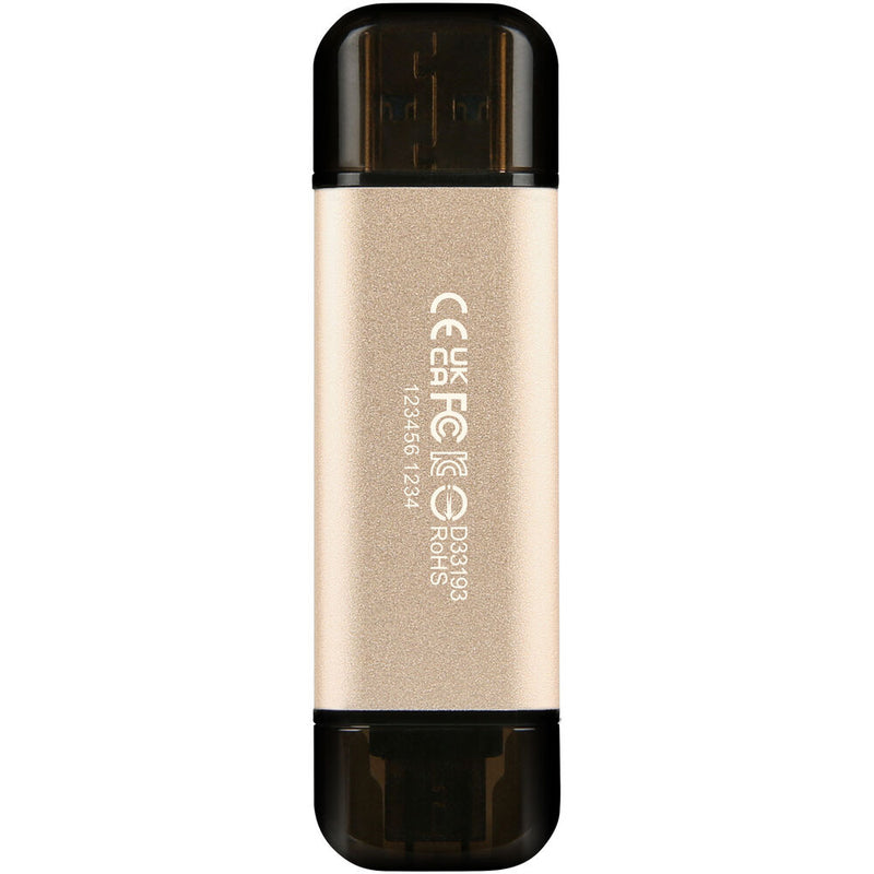 Transcend JetFlash 930C 2-In-1 Flash Drive (128GB)