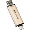 Transcend JetFlash 930C 2-In-1 Flash Drive (512GB)