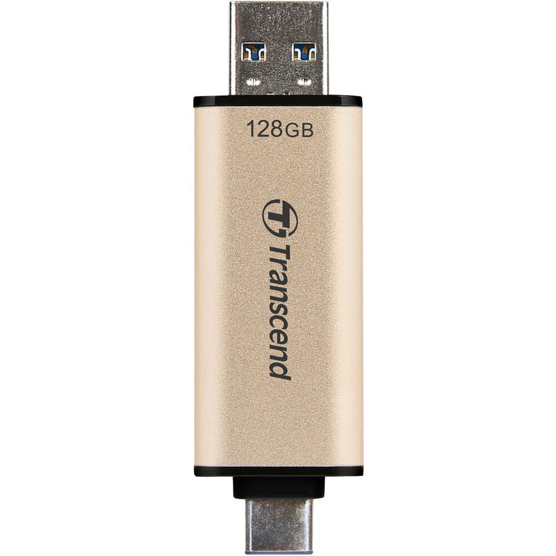 Transcend JetFlash 930C 2-In-1 Flash Drive (128GB)