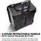 Nanuk 970 Wheeled Hard Utility Case with Cubed Foam Insert (Black)