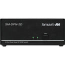 Smart-AVI 2-Port Dual-Head DisplayPort KVM Switch