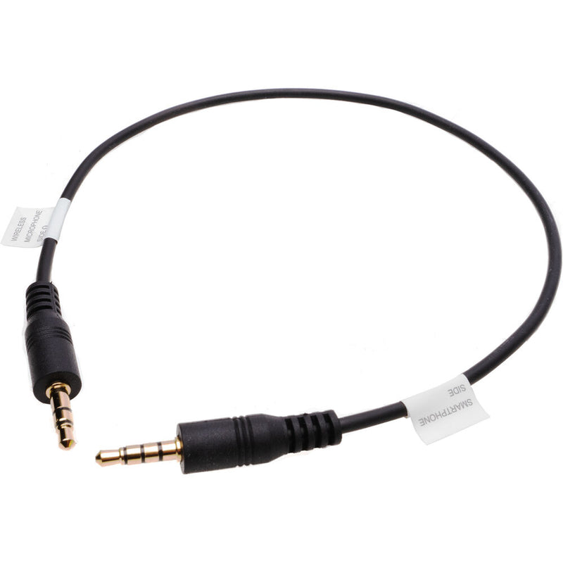 Movo Photo CFP-1 3.5mm TRS Male to 3.5mm TRRS Male Adapter Cable (10")