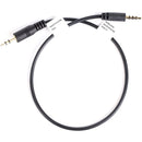 Movo Photo CFP-1 3.5mm TRS Male to 3.5mm TRRS Male Adapter Cable (10")