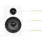 Kanto Living YUP6 2-Way Bookshelf Speakers (Matte White, Pair)