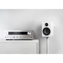 Kanto Living YUP6 2-Way Bookshelf Speakers (Matte White, Pair)