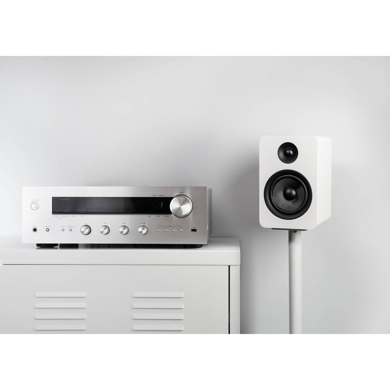 Kanto Living YUP6 2-Way Bookshelf Speakers (Matte White, Pair)