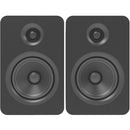 Kanto Living YUP6 2-Way Bookshelf Speakers (Matte Black, Pair)