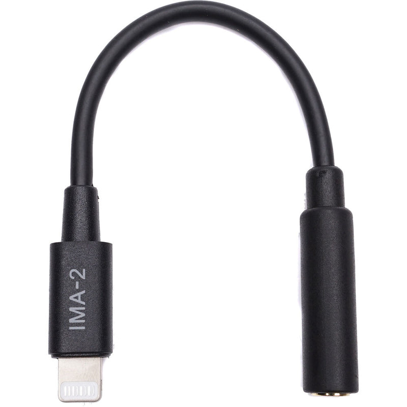 Movo Photo IMA-2 Female 3.5mm TRS to Lightning Microphone Adapter Cable (5.5")