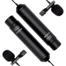 Movo Photo LV4-O2 Omnidirectional Lavalier Microphone with XLR Connector (Pair)