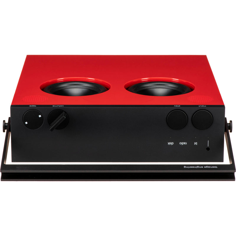 teenage engineering OB-4 Magic Radio Portable Bluetooth Radio and Speaker (Gloss Red)