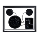 Transparent Bluetooth Speaker (Black with Black Wiring)