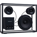 Transparent Bluetooth Speaker (Black with Black Wiring)