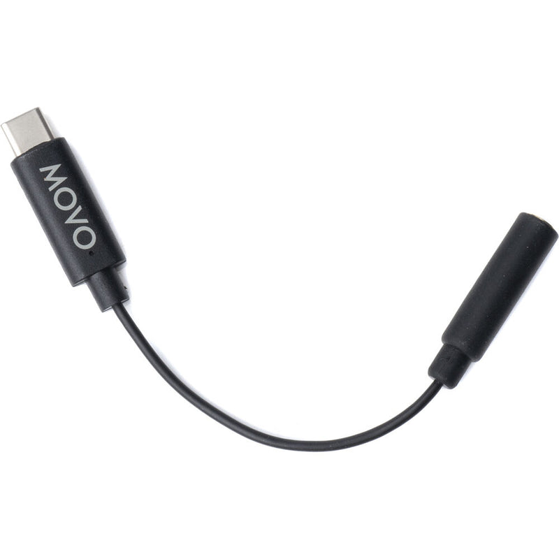 Movo Photo PMA-1 3.5mm TRS Female to USB Type-C Microphone Adapter Cable for DJI Osmo Pocket (5.5")