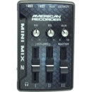 American Recorder Mini Mixer 2 Ultracompact 3-Stereo-Input, 2-Stereo-Output Mixer / USB Audio Interface