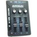 American Recorder Mini Mixer 2 Ultracompact 3-Stereo-Input, 2-Stereo-Output Mixer / USB Audio Interface