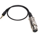 Movo Photo TCB6 XLR 3-Pin Female to 3.5mm TRS Male Adapter Cable (16")