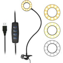 Movo Photo VGC-1 Clip-On Selfie Ring Light