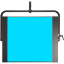VELVETlight Evo 2X2 Color Studio Led Panel Ip51 With Dc In Xlr-3, Integrated Ac Power, Dmx Inout Xlr-5 with Yoke