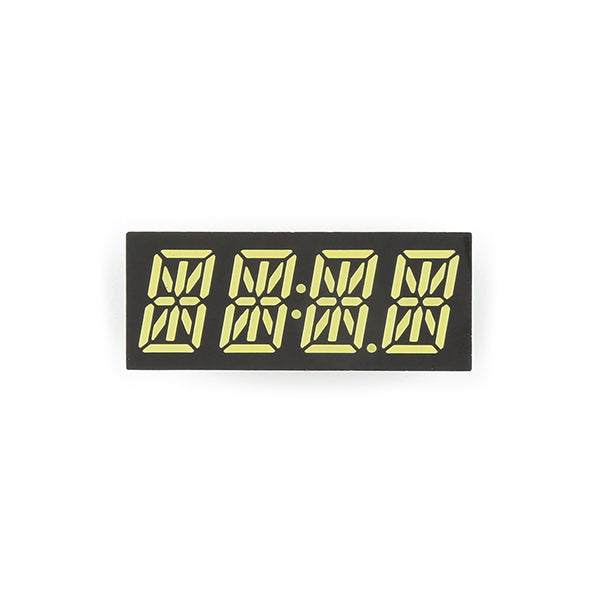 SparkFun 14-Segment Alphanumeric Display - White