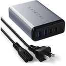 Satechi 75W 4-Port USB Type-C/USB Type-A PD Travel Charger