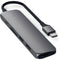 Satechi Slim Aluminum USB Type-C Multi-Port Adapter V2 (Space Gray)