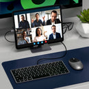 Satechi Slim W1 Wired Backlit Keyboard (Space Gray)