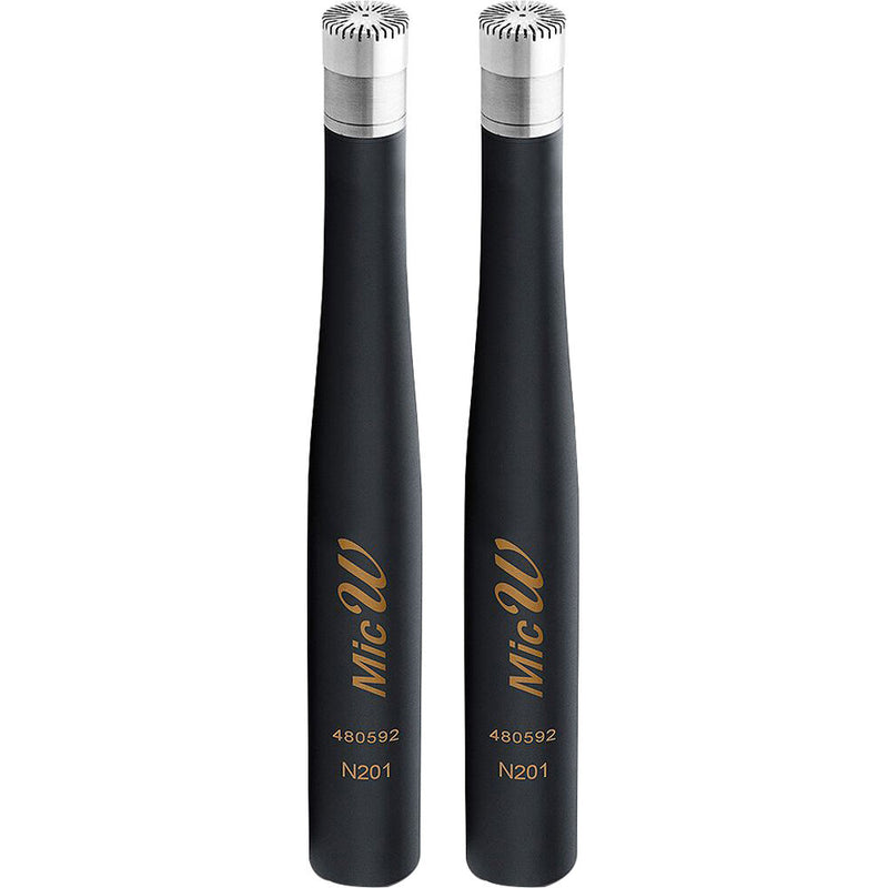 MicW N201 Stereo Kit Omnidirectional Small-Diaphragm Condenser Microphones (Matched Pair)