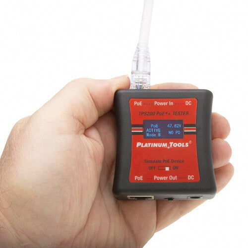 Platinum Tools TPS200C PoE++ Tester