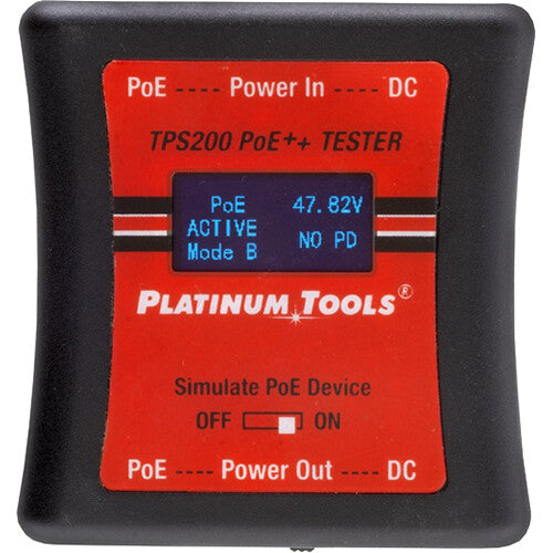 Platinum Tools TPS200C PoE++ Tester