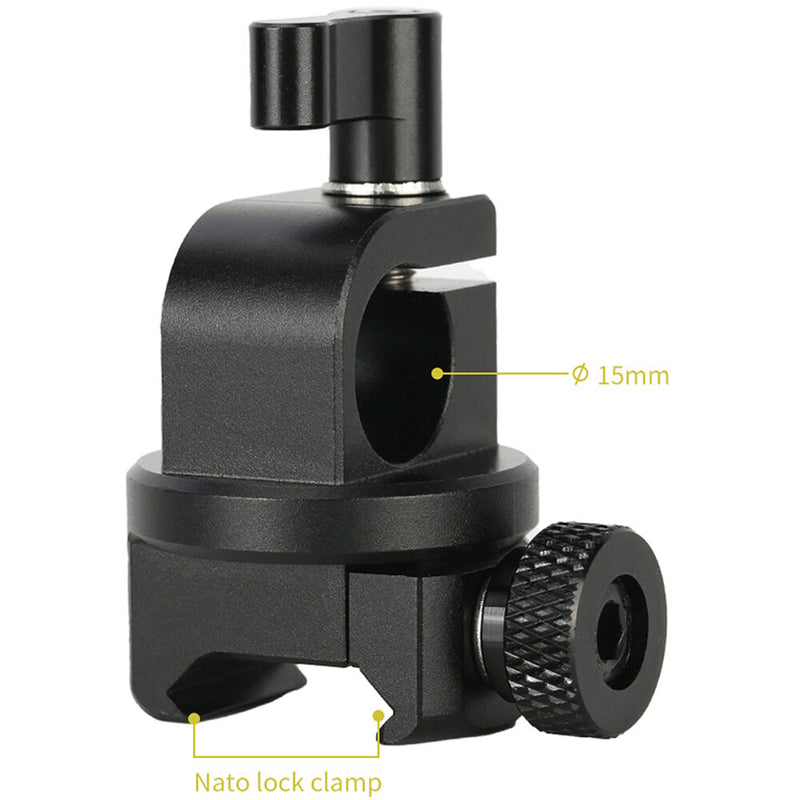 Niceyrig 15mm Rod Clamp with NATO Clamp