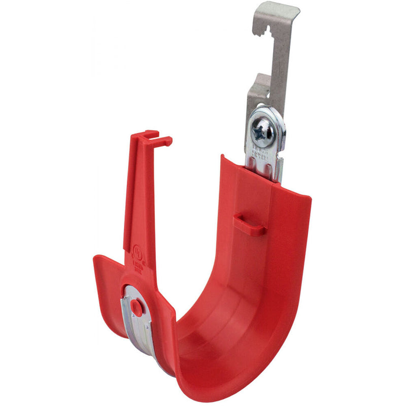 Platinum Tools 4" Batwing HPH J-Hook (Red, Size 64, Box of 25)