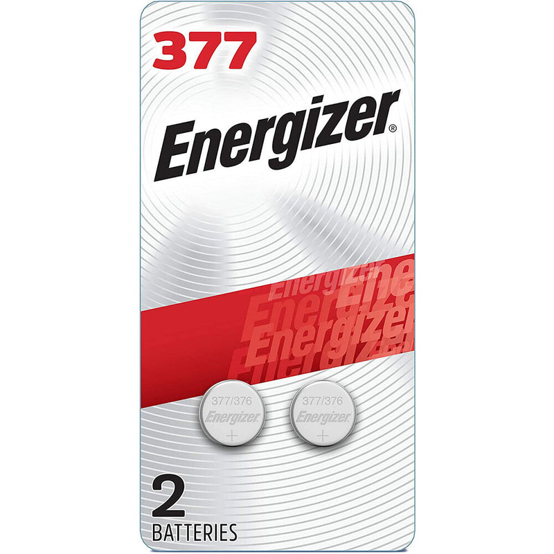Energizer 377 Silver Oxide Battery (2-Pack)
