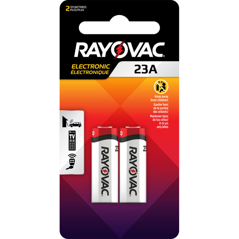 RAYOVAC 23A Alkaline 12V Battery (2-Pack)