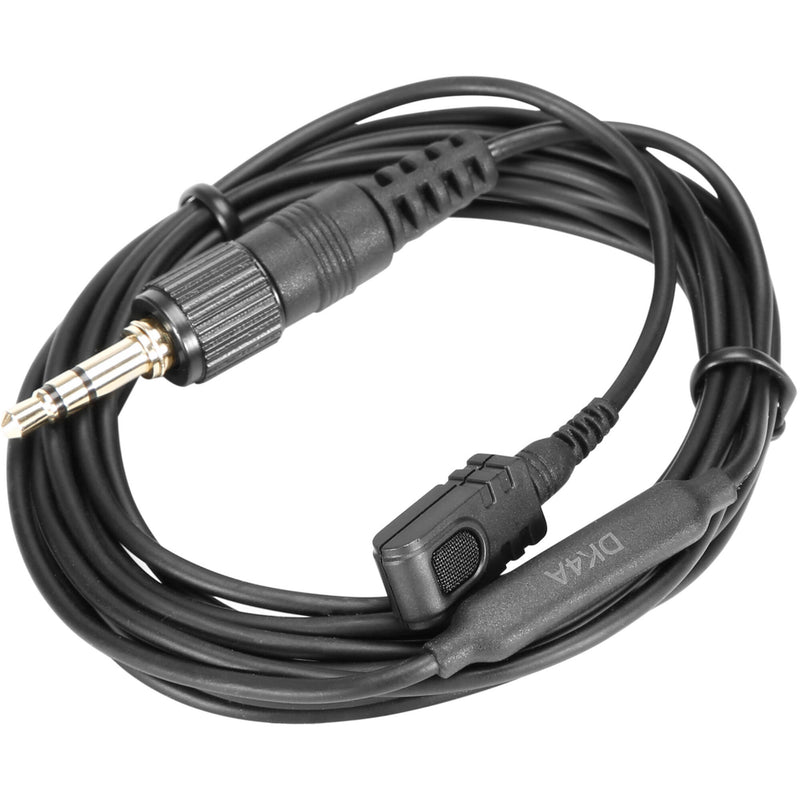 Saramonic DK4A Professional Broadcast Omnidirectional Lavalier Microphone for Saramonic, Rode, Sennheiser, Senal, Azden, and BOYA Transmitters (Locking 3.5mm Connector)